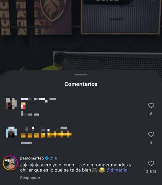 Pablo Maffeo le tira a DjMariio por su penal fallado en la Kings League.