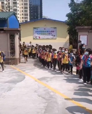 ¿Estamos preparados? Las imágenes del regreso a clases en escuelas de China