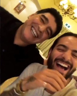 En fotos inéditas: Los besos más recordados de Diego Maradona ¡Hasta con Maluma! &nbsp;&nbsp;