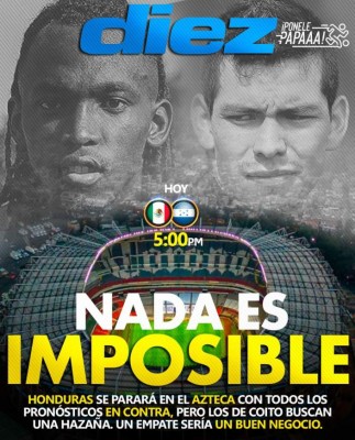 'El Tri va a sufrir y ya juegan sin miedo': Así calienta la prensa de México el duelo contra Honduras ¿Otro Aztecazo?&nbsp;&nbsp;&nbsp;
