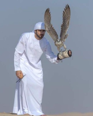 ¿Qué hacen? La prestigiosa amistad de Cristiano Ronaldo con el príncipe Fazza, dueño de Dubái&nbsp;&nbsp;