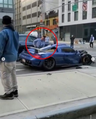 Destruye su Porsche Gemballa Mirage GT en New York; se fuga, pero la policía lo intercepta
