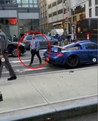 Destruye su Porsche Gemballa Mirage GT en New York; se fuga, pero la policía lo intercepta