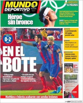 Principales portadas: Así titulan los periódicos del mundo este lunes 15 de agosto