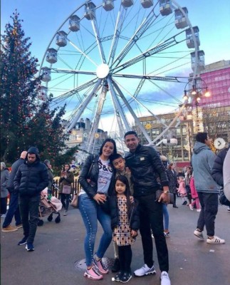 El cambio de la bella esposa de Emilio Izaguirre en su regreso a Escocia