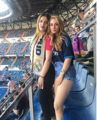 La increíble novia de un futbolista canterano del Real Madrid que ya debutó