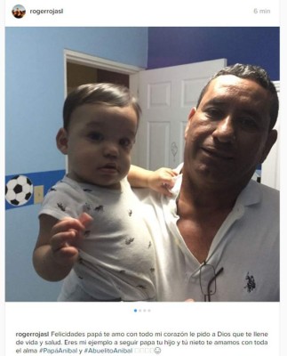 Mensajes de jugadores hondureños en el día del padre