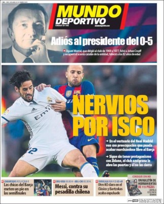 Portadas de Hoy: Partidazos en la eliminatoria de Conmebol