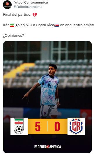 Costa Rica se murió: la reacción de la prensa tras la humillante paliza y lo que dicen del Bocha Batista