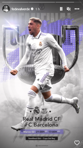 Así calientan el clásico los jugadores del Barcelona y Real Madrid: beso de Gavi, recuerdito de Benzema y el mensaje de Vinicius