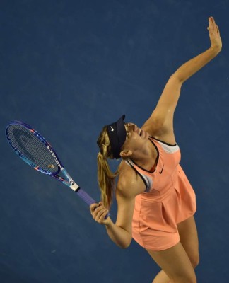 Sharapova luchó con todo para sumar su victoria 600 en su carrera