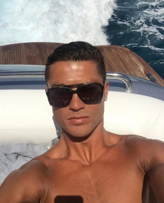 Las fotos de las vacaciones de Cristiano Ronaldo que causan furor en las redes sociales