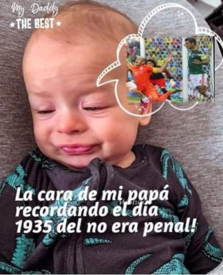 Chicharito Hernández busca el mejor meme para su hijo y las redes explotan