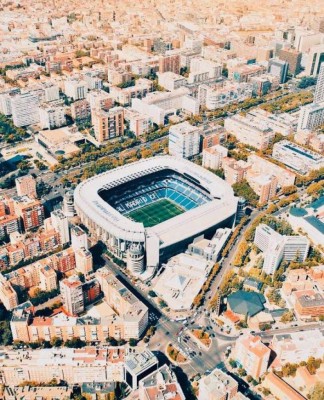 Imponente ambiente de Champions en las calles de España previo al Madrid-Bayern