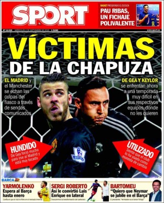 Las portadas de hoy en los principales diarios deportivos del mundo