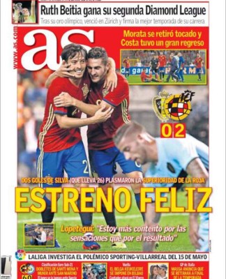 Las portadas de los diarios centroamericanos y del mundo sobre la jornada de eliminatoria