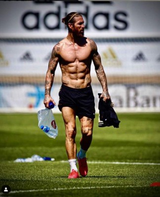 Impacta con su última foto: La increíble transformación física de Sergio Ramos a sus 34 años