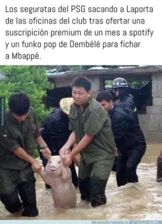Ola de jocosos memes luego de que sonó el fichaje de Mbappé al Barcelona: Messi también es protagonista de las burlas