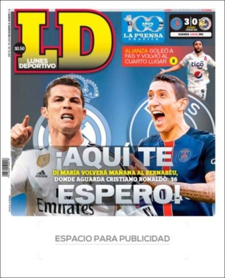 Las portadas deportivas de este lunes 02 de noviembre en el mundo