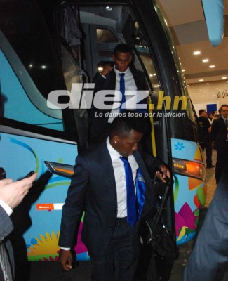 La Selección de Honduras ya está en Brasil