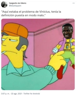 Vuelan las redes: Real Madrid empata contra Levante y Vinicius es la gran víctima de los memes