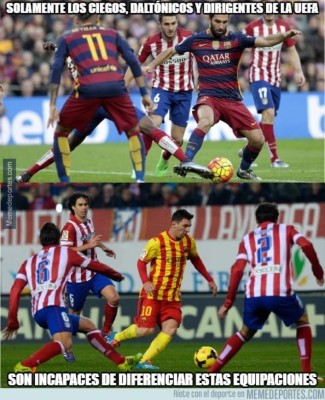 Destruyen a Messi y al Barcelona tras ser eliminado de la Champions por el Atlético