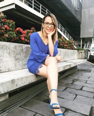 Elisa Hernández, la bellísima esposa del futbolista salvadoreño Rafael Burgos