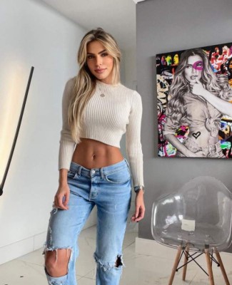 Erika Schneider, la infartante bailarina brasileña que es vinculada con James Rodríguez