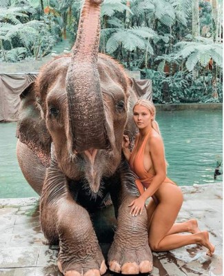 Kinsey Wolanski, la chica de la Champions se plantea más locuras hasta hacerse millonaria