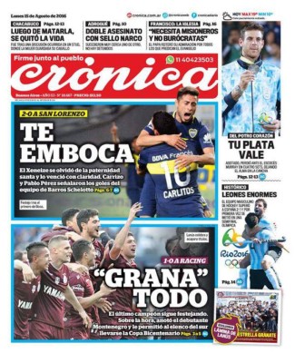 Principales portadas: Así titulan los periódicos del mundo este lunes 15 de agosto