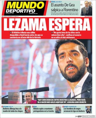 Las portadas de hoy en los principales diarios deportivos del mundo