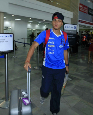 La Selección Nacional de Honduras arribó pensando EUA.