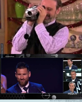 Lionel Messi, protagonista favorito de los memes tras ganar el The Best 2019