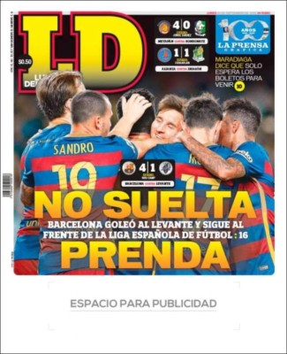 Mirá las portadas más importantes de los diarios deportivos del mundo