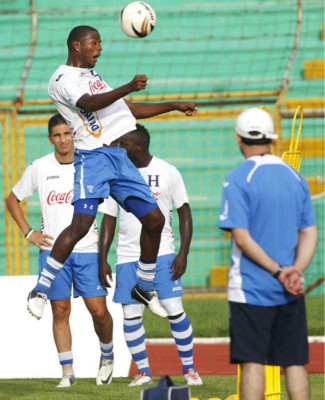 Entrenamiento selección nacional.