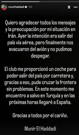 Los exjugadores del Barça y Real Madrid que huyeron de Irán por el conflicto con USA: No he podido comunicarme con él