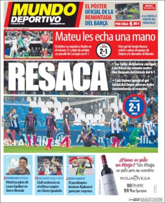 Guerra de portadas en españa por Madrid y Barcelona