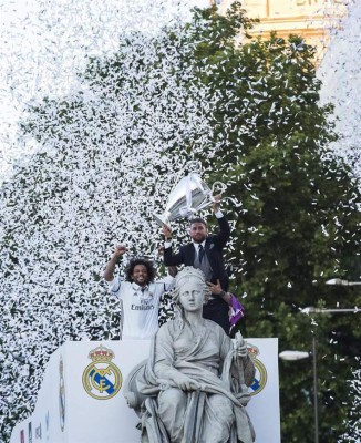 ¡Qué fiesta! Así fue la celebración del Real Madrid por su duodécima Champions League