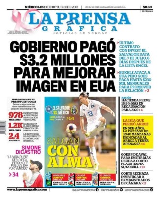 ¡Se calientan! La fulminante y polémica portada de periódico salvadoreño contra México y en Panamá hablan de huevos