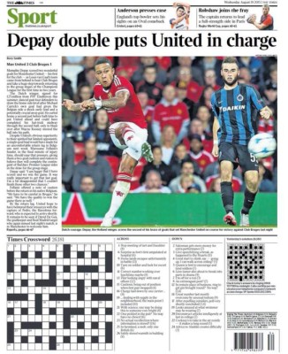 Principales portadas de los diarios deportivos del mundo