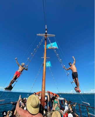 La alocada fiesta de año nuevo de Neymar en Brasil donde estuvo su supuesta y explosiva novia