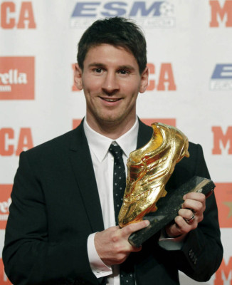 Lionel Messi recibió la Bota de Oro.