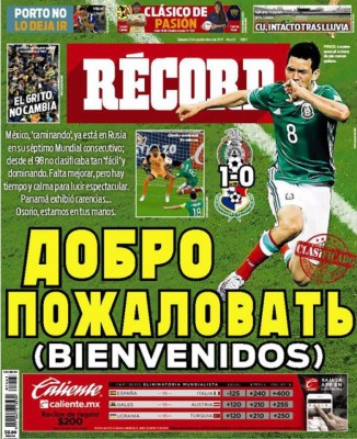 PORTADAS: Llanto en Panamá, júbilo en México, Costa Rica y Honduras