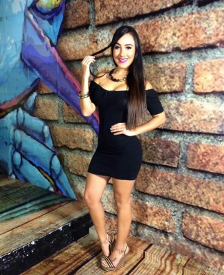 Steph González, la guapa modelo aficionada al equipo de Garrido y Rojas