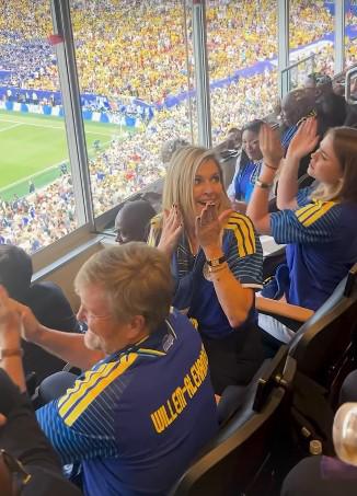 Curazao festejó con el Rey y la Reina de los Países Bajos: el baile con los jugadores