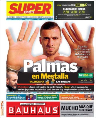Las mejores portadas de este sábado de clásico 21 de noviembre de 2015