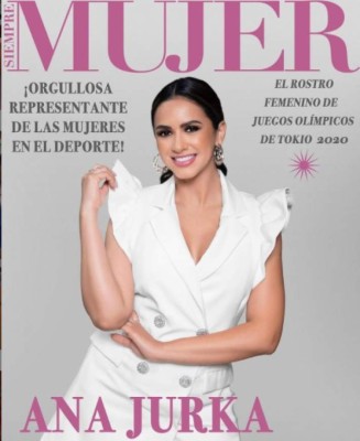 Ana Jurka, la presentadora hondureña que deslumbra en los Juegos Olímpicos de Tokio 2021