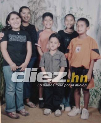 En el día del niño: Las fotos inéditas de la infancia de algunos futbolistas hondureños