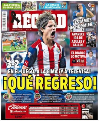 Así amanecieron las portadas de los diarios deportivos internacionales