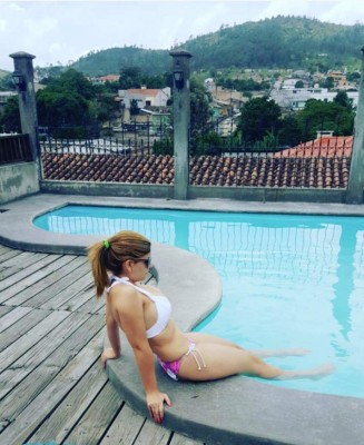 Joselin Mcfield, la guapísima hondureña que engalana la pantalla chica